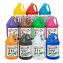 Colorations Paraben-Free Simply Tempera Paint for Kids - Set of 11 Gallons, Vibrant Poster and Classroom Paint, Made in United States, Non-Toxic, Arts and Crafts Supplies by TinyTreasures Baby Boutique