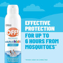 OFF! Insect Repellent Aerosol for Adults & Kids, Fragrance-Free Bug Spray for Everyday Protection from Mosquitoes and Ticks, 5 oz, Pack of 2 by TinyTreasures Baby Boutique