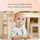 NUK Comfy Duet 100% Silicone Soother 2-in-1 BPA Free Pacifier and Teether by TinyTreasures Baby Boutique