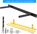 Heavy-Duty Floating Shelf Bracket, , Hidden Shelf Bracket for Mantel, if Installed on Studs, Maximum Load of 210 pounds, Hidden Bracket 22inches (with Premium Build kit) by CozyNest Decor
