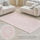 Baby Care Soft Rug (Prestige, Ikat - Inca Pink) 98'' x 59'' Original One-Piece Reversible Rollable Waterproof Play Mat for Infants, Babies, Toddler, and Kids by TinyTreasures Baby Boutique