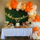 130pcs Orange Balloons Different Sizes 18" 12" 10" 5" Orange Matte Latex Balloons for Boys Girls Birthday Baby Shower Gender Reveal Wedding Gender Reveal Autumn Party Decorations by CozyNest Decor