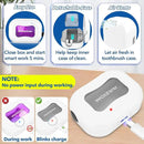 Toothbrush Sanitizer Case, Portable Toothbrush Covers Rechargeable, Rechargeable Toothbrush Cleaner Holder Case for Travel Home, Detachable Toothbrush Cover Cap for All Toothbrushes (White) by CozyNest Decor