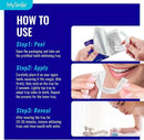 MySmile 7 Treatments Prefilled Teeth Whitening Trays Kit with 12% Hydrogen Peroxide Whiter Gel for Sensitive Tooth, Fast-Result Vegan Teeth Whitener Tooth Stain Remover, Mint Flavor by CozyNest Decor