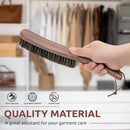 Lint Brush for Clothes with 100% Soft Horse Hair Bristle, Large Walnut Wood Handle, Lint Remover for Hat, Pet Hair, Suits, Cashmere, Wool, Velvet, Suede, Shoe by CozyNest Decor