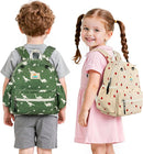 Corduroy Toddler Backpack for Girls 2-4: Kids backpack for Boys Girls - 12 inch Preschool Kindergarten Backpacks - Strawberry by TinyTreasures Baby Boutique