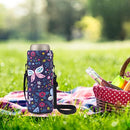 AUPET Water Bottle Bag Carrier,24oz/32oz Insulated Neoprene bottle Sling Holder Case Pouch Cover for 1000ML/750ML Bottles with Shoulder Strap for walking by TinyTreasures Baby Boutique