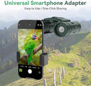 300x25 Binoculars for Adults and Kids, High Powered Mini Pocket Binoculars with Phone Adapter, Waterproof Compact Telescope for Bird Watching, Hunting, Concert, Theater, Opera, Traveling, Sightseeing by TinyTreasures Baby Boutique