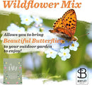 BENTLEY SEED CO. Oh Baby Seed Packets|Girl or Boy Baby Shower Favors for Guests | 25 Wildflower Seed Packets | Pre-Filled | Bouquet Wildflower Mix | Non-GMO Seeds | Gender Neutral | Eco-Friendly Gift by GreenHaven Gardens