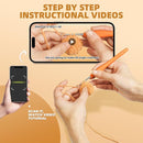 MOREJMTT Crochet Kit for Beginners, Learn to Crochet, Include Easy Knitting Soft Yarn, Step-by-Step Video Tutorial, Hook, Holiday Birthday Gift for Adults and Kids(2 Pack Dog) by TinyTreasures Baby Boutique