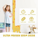 Personalized Name Growth Chart for Kids, Giraffe Height Chart for Boy Girls, Measuring Board for Kids Height, Patchwork Wooden Height Chart Measuring Board, Nursery Growth Chart Ruler by CozyNest Decor