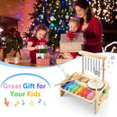 Kids Drum Set,Baby Musical Instrument for Toddler,Wooden Xylophone for Toddlers with Baby Drum Set and Wind Chime,Montessori Musical Instruments Toys for Kids,Musical Toys for Toddlers Birthday Gift by TinyTreasures Baby Boutique