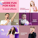YLL Mini Karaoke Machine for Kids Adults, Portable Bluetooth Speaker with 2 Wireless Microphones, Most Popular Toys Birthday Gifts for Girls 4, 5, 6, 7, 8, 9, 10, 11, 12+ Years Old Toddler Teens（Rose） by TinyTreasures Baby Boutique