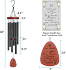 Memgift Wind Chimes for Outside Memorial Wind Chimes for Loss of Loved One Remembrance Sympathy Gifts for Loss of Loved One Outside Keepsake When Someone You Love by CozyNest Decor