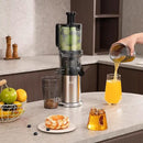 Juicer Machines, Cold Press Juicer with 5.0” Large Feed Chute Fit Whole Fruits & Vegetables, Stainless Steel Masticating Juicer With Pulp Seperation, 99% Juice Purity, 200W Quiet Motor, Easy to Clean by CozyNest Decor