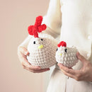 Wizardi Amigurumi DIY Crochet Kit - Hen and Chicken F07N8-M147 by TinyTreasures Baby Boutique