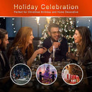 Christmas Decoration Lights, Outdoor Christmas String Lights 320 LED 11.5 Ft Waterfall Tree Lights with Big Star Topper 8 Light Modes for Christmas New Year Holiday Garden Yard Indoor Outdoor Decor by GreenHaven Gardens