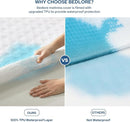 2 Pack Waterproof Mattress Protector, Twin Size Mattress Pad with Deep Pocket Fitted Up to 6-15 inches, Soft Noiseless Single Bed Mattress Cover for Bedroom, Dorm Room by TinyTreasures Baby Boutique
