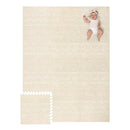 Baby Play Mat for Floor – 6x8ft Beige | Soft Non Toxic Premium EVA Foam Tiles for Tummy Time, Crawling & Playroom – Waterproof Interlocking Floor Mat for Babies & Toddlers by Lillefolk (12 Tiles) by TinyTreasures Baby Boutique