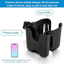 Accmor Stroller Cup Holder with Phone Holder, Bike Cup Holder, Universal Cup Holder for Uppababy Nuna Doona Strollers, 2-in-1 Cup Phone Holder for Stroller, Bike, Wheelchair, Walker, Scooter by TinyTreasures Baby Boutique
