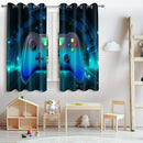 Jekeno Game Controller Blackout Curtains for Kids Boys Teens Bedroom Gamer Gaming Gamepad Decor for Home Living Room Darkening Grommet Window Drapes 2 Panel Set, 42"x63" by TinyTreasures Baby Boutique
