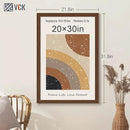 VCK 20x30 Brown Poster Frame 3 Pack, Wood Picture Frame with Exclusive Wood Grain, Wall Mounting Hanging by CozyNest Decor