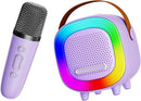 Mini Karaoke Machine Speaker for Kids Adults, Portable Bluetooth with 1 Wireless Microphones, Children's Day Birthday Gift Ideas for Toys for Teens Boys and Girls Aged 4, 5, 6, 7, 8, 9, 10, 11, 12+ by TinyTreasures Baby Boutique