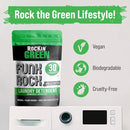 Rockin' Green Laundry Detergent, Plant based, All Natural Laundry Detergent Powder, Vegan and Biodegradable Odor Fighter, Safe for Sensitive Skin (Funk Rock Ammonia Bouncer 30 Loads - Unscented) by TinyTreasures Baby Boutique