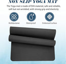 10 Pack Yoga Mats Bulk, 68'' x 24'' x 4mm Thick Yoga Mats for Kids and Adult Gym Mats Bundle Latex Free Exercise Mats with Non Slip Texture for Outdoor Yoga, Pilates or Workout by TinyTreasures Baby Boutique