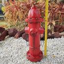 Fire Hydrant for Dogs to Pee On-16 Inches Red Puppy Pee Post Training Tool Resin Yard Garden Indoor Outdoor Statue by GreenHaven Gardens