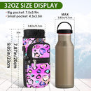 icolor Water Bottle Carrier Bag with Strap 25/32/40 oz Crossbody Bottle Holder with Phone Pocket Sling Sleeve Insulated Neoprene Water Bottle Pouch for Walking Travelling by TinyTreasures Baby Boutique