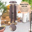 Personalized Wind Chimes, Sympathy Wind Chime, in Loving Memory for Loss of Loved Dad/Mom, Metal Large Memorial Condolences Gifts, Remembrance Wind Chimes for Loss of Loved One by CozyNest Decor