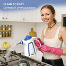 Steam Cleaner, Handheld Steam Cleaner for Home, Pressurized Steamer for Cleaning Carpet, Floor, Upholstery and Car, 13ft Extra-long Power Cord & 11 Multi-Purpose Accessories by TinyTreasures Baby Boutique