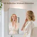 Bathroom Mirror 72" x 36", Large Rectangle Wall Mirror, Silver Metal Frame Wall Mounted Mirrors for Bathroom, Vanity, Bedroom, Entryway Decor(Horizontal/Vertical) by CozyNest Decor