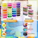 Modeling Clay Kit - 24 Colors Air Dry Clay DIY Molding Clay with Tools, Kids Art Crafts Gift for Boys & Girls Age 3-12 Year Olds by TinyTreasures Baby Boutique