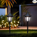 Solar Pathway Lights, 2 Pack, Waterproof LED for Outdoor Walkway, Yard, Garden, Landscape – Great Gardening Gift for Mom, Grandma, Women(Corridor Pathway Lights) by CozyNest Decor