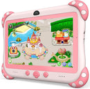 Kids Tablet 7 inch Tablet for Kids Wifi Kids Tablets 32G Android 10 Dual Camera Educational Games Parental Control, Toddler Tablet with Kids Software Pre-Installed Kid-Proof YouTube Netflix (Pink) by TinyTreasures Baby Boutique