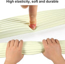 Baby Proofing Edge Corner Protector,16.4 ft Edge Guards Padding with 3M Adhesive, Extra-Wide Soft Rubber Foam Padding, Furniture,Sharp Edge Safety Corner Edge Bumper Guard- Cream by TinyTreasures Baby Boutique