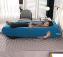 Amagoing 55 inches Pregnancy Pillow, U Shaped Maternity Full Body Pillow for Women, Support for Hip, Leg, Back Pain, Washable Jersey Cover, Double Zipper, Pregnancy Must Haves by TinyTreasures Baby Boutique