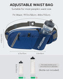 WATERFLY Fanny Pack Waist Bag: Hiking Water Bottle Holder with Strap Waist Pack for Women Men Hydration Hip Packs for Running Walking Traveling-Blue by TinyTreasures Baby Boutique