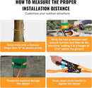 VEVOR Slackline Kit with Training Line, 60 ft Backyard Slack Line Equipment, Easy Setup Tight Rope for Kids Adults, Complete Slackline Set with Tree Protectors, Arm Trainer, Carry Bag, and Instruction by TinyTreasures Baby Boutique