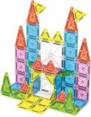 MAGNA-TILES microMAGS Travel Set Deluxe 55-Piece Magnetic Construction Set, The Original Magnetic Building Brand by TinyTreasures Baby Boutique
