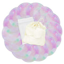 wegreeco Nursing Breast Pads (14 Pack) + Laundry Bag & Travel Storage Bag, 4.7 inch - Washable & Reusable Breastfeeding Nursing Pads (Plain Shape, Dreamy, Large) by TinyTreasures Baby Boutique