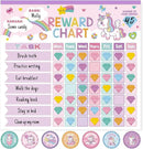 Reward Chart for Kids,Magnetic Behavior Chore Chart for Kids at Home,26 Little Hose Chore Charts,1960 Diamond Stickers,56 Reward Stickers,Incentive Chart to Develop Responsibility and Good Habits,Pink by CozyNest Decor