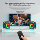 Karaoke Machine with 3 Wireless Microphones for Adults/Kids, Portable Bluetooth 5.3 Karaoke Speaker, Home Party Speaker with Disco Lights for Outdoor, PA System Supports TWS and TV connectivity by TinyTreasures Baby Boutique