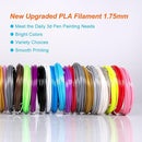 40 Colors PLA 3D Pen Filament Refills Compatible with SCRIB3D MYNT3D PIKA3D 3D Pen Most 1.75mm 3D Prining Pens NOT FIT 3Doodler Start Pen by TinyTreasures Baby Boutique