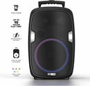 Altec Lansing SoundRover 75 Wireless Speaker 75W Bluetooth Speaker with a Long Lasting 10 Hour Battery, 50 Foot Range, Multi LED Party Modes, True Wireless Pairing, Bonus Microphone by TinyTreasures Baby Boutique