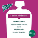 Serenity Kids 6+ Months Veggie Puree Baby Food Pouches - USDA Organic - No Sugary Fruits or Added Sugar - Allergen Free - 3.5 Ounce BPA-Free Packaging - Baby Food Pouch by TinyTreasures Baby Boutique