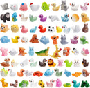 80 Pcs Mini Resin Animals 80 Styles Resin Animals Figurines Bulk for Fairy Garden Miniature Dollhouse Accessories Hide Crafts Decor by GreenHaven Gardens