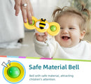 LiKee Strong Suction Cup Fidget Rotating Sensory Bath Toys for Baby 12 18 Months Airplane Car Travel Table & Window Toys for 1 2 Years Old Toddler Boys and Girls (Insect-1) by TinyTreasures Baby Boutique